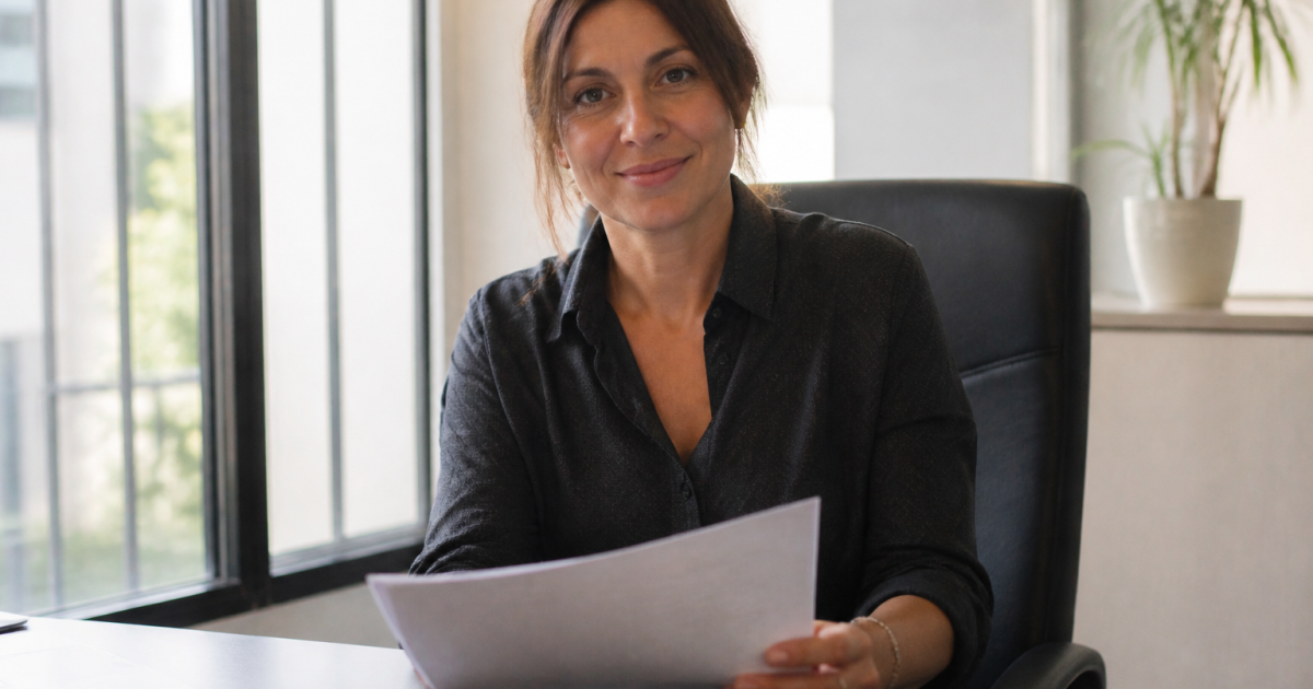 Proprietaire tenant document contrat immobilier bureau signe